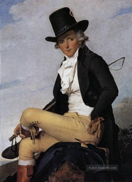  Pierre Werke - Porträt von Pierre Seriziat Neoklassizismus Jacques Louis David